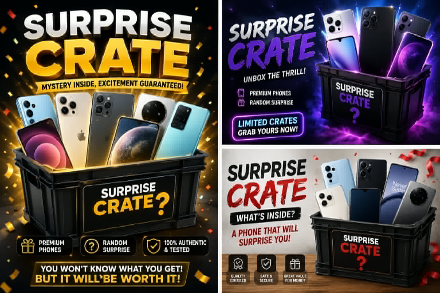 Surprise Crate Mystery Parcel